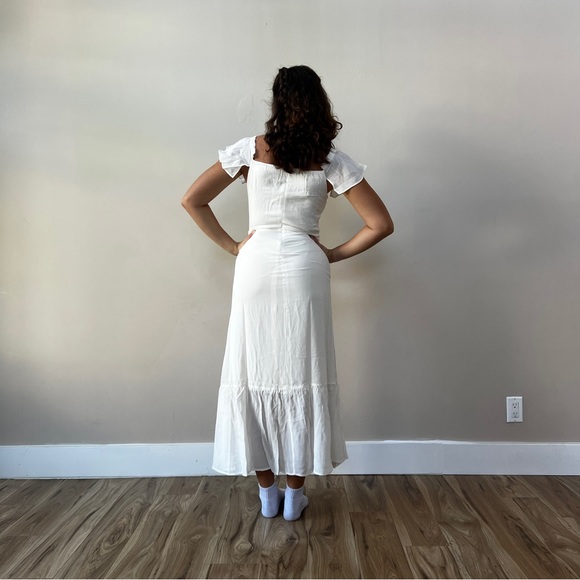 Reformation Butterfly Dress | Ivory🎉SALE 🎀 NEW - Picture 4 of 15